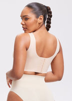 Soutien-gorge sans bretelles à encolure en V sans fil