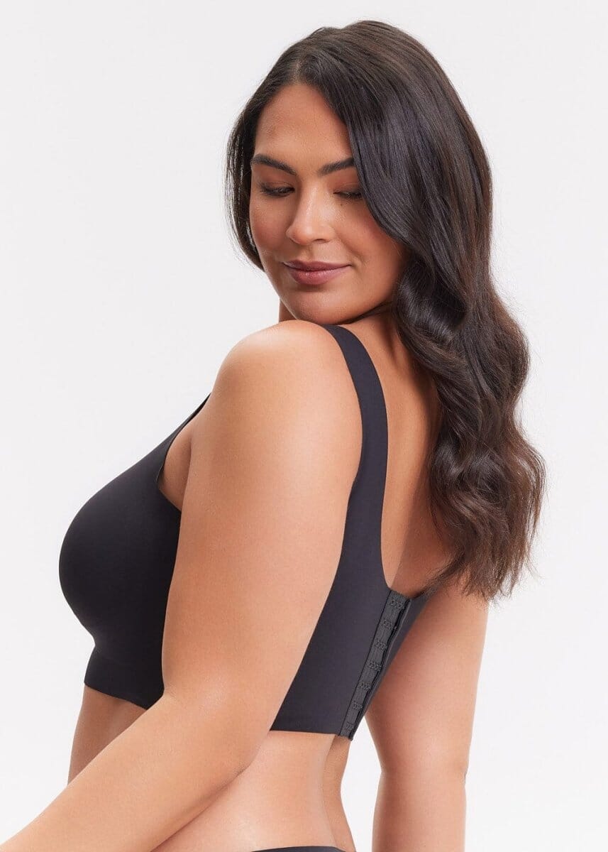 Soutien-gorge sans bretelles à encolure en V sans fil