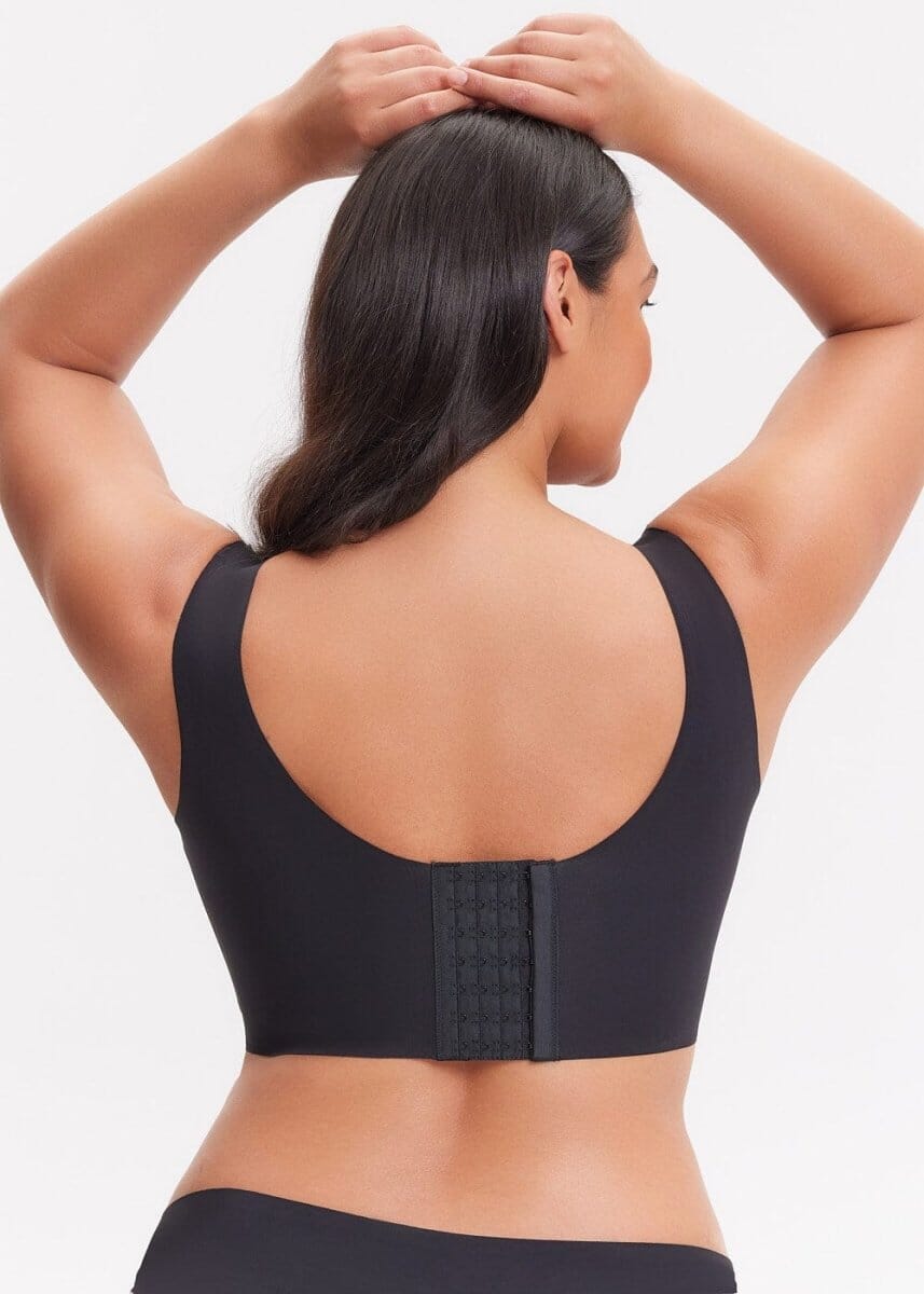 Soutien-gorge sans bretelles à encolure en V sans fil