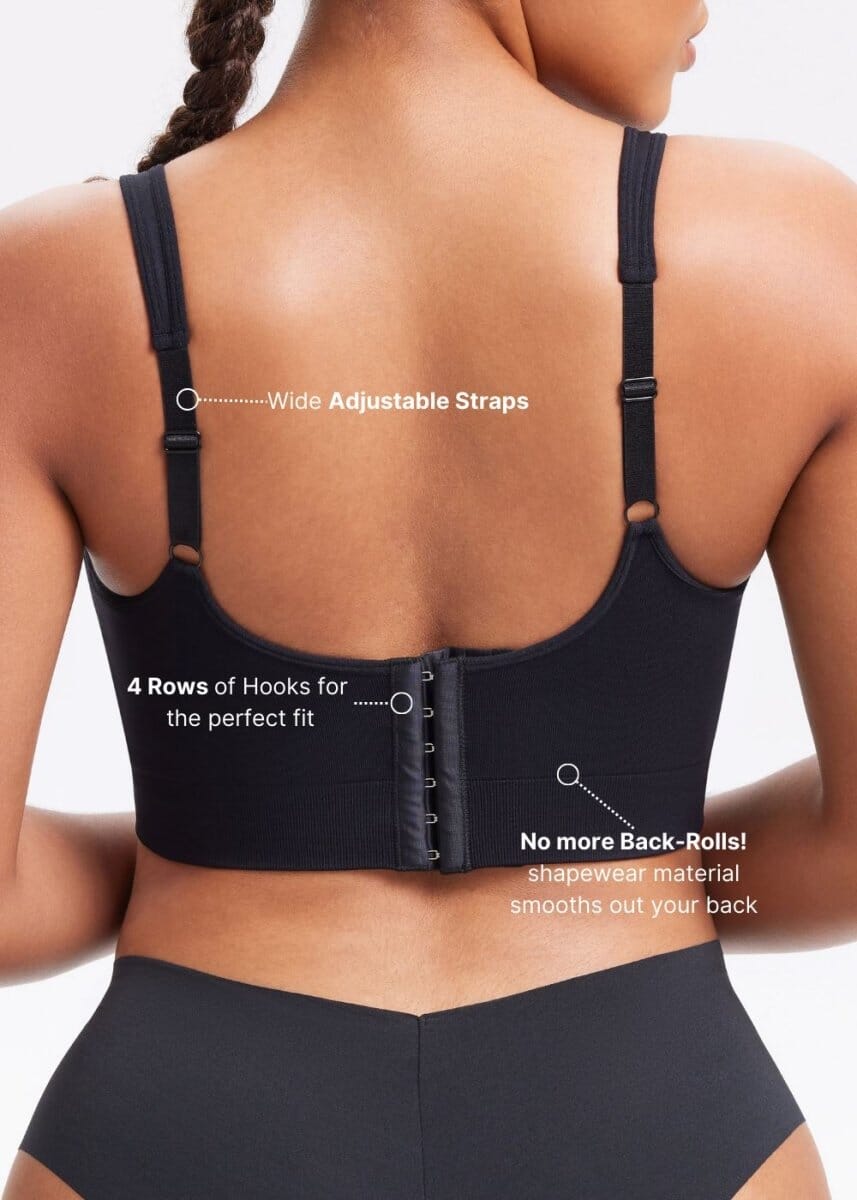 Soutien-gorge sans armatures à dos lisse